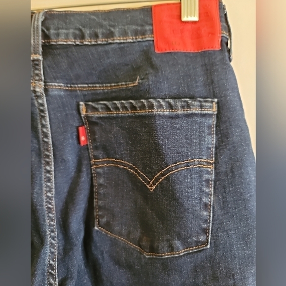 Levi's Engineered Balloon Leg Jeans Women's 30 High Rise Cropped Wide Leg - Picture 7 of 12